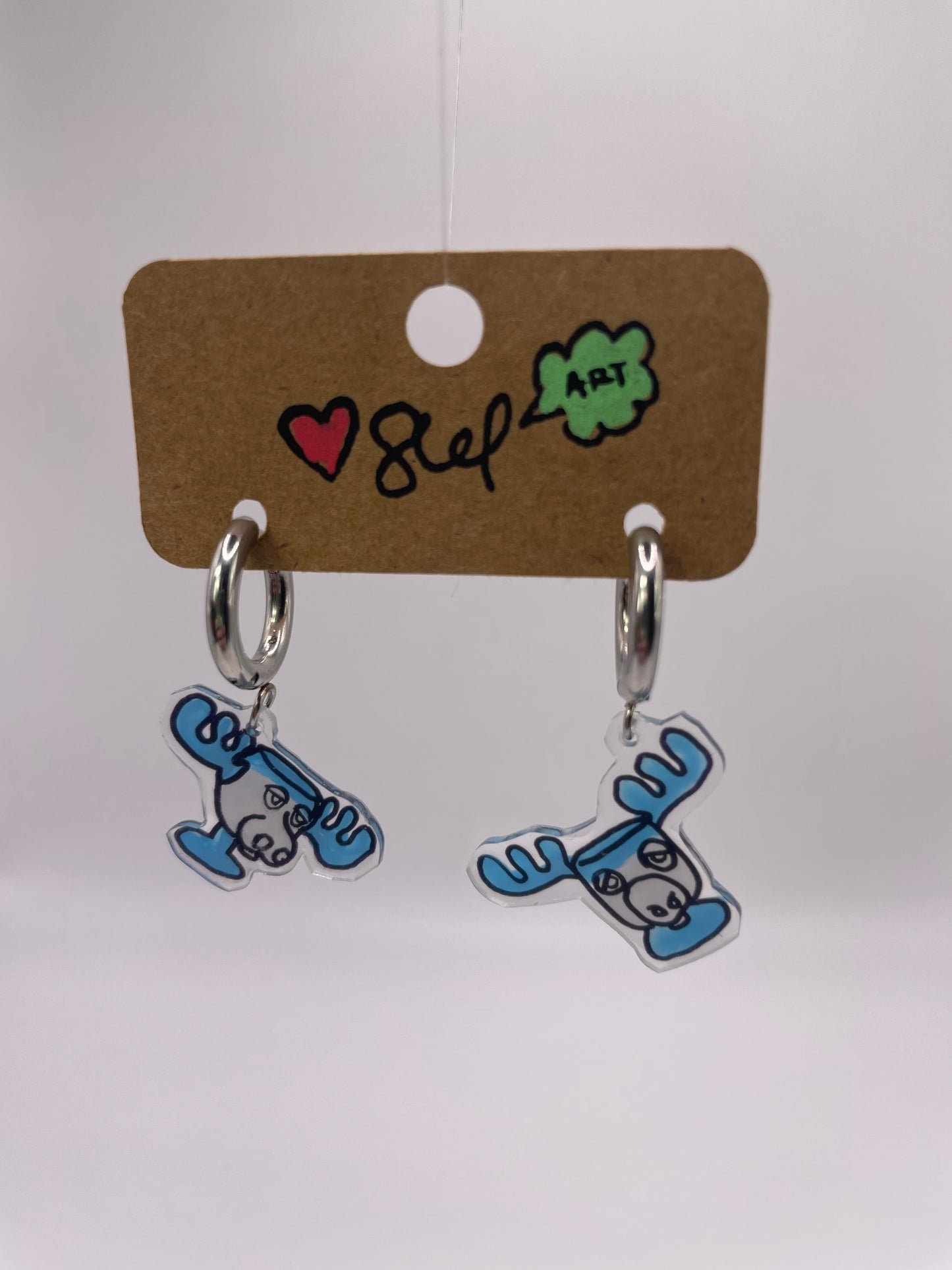 Christmas Vacation Moose Mug earrings