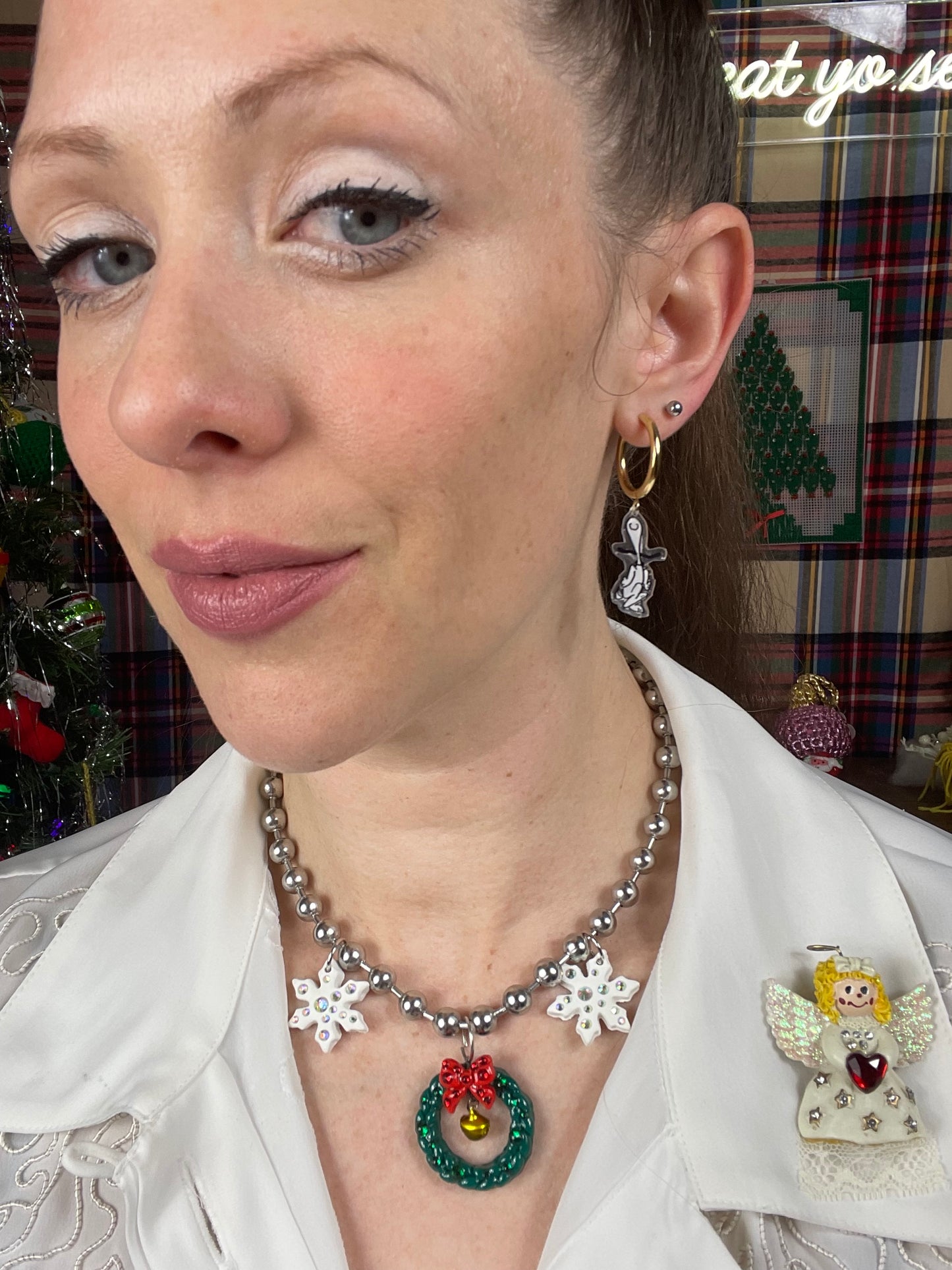 Snoopy & Woodstock Happy earrings