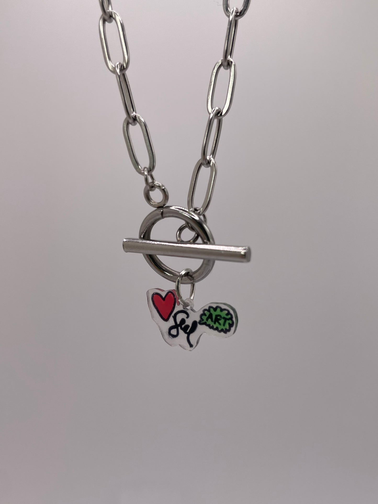 Paperclip Necklace - Cindy Lou Who